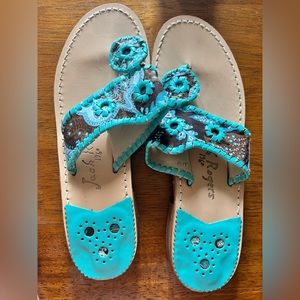 Jack Rogers Vera Bradley Print Sandals